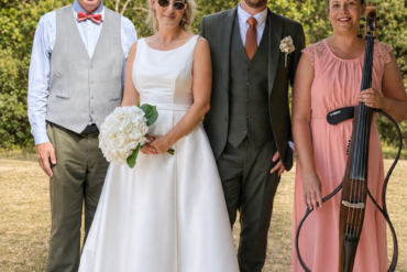 Daytime Wedding Musicians at Sopwell House – Pam & Richard’s Outdoor Wedding