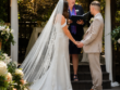 Bride and Groom with Registrar at Moxhull Hall in the West Midlands
