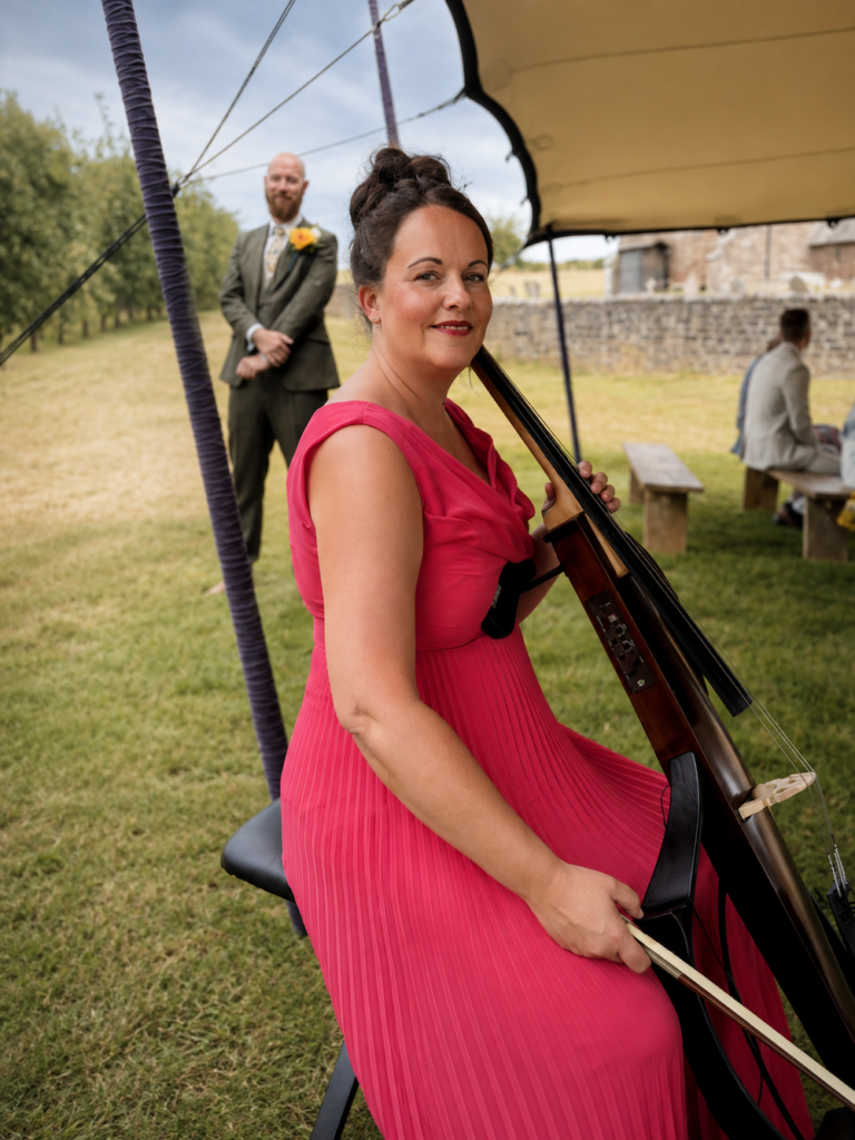Anne Marie Humphries Wedding Cellist for JAM Duo
