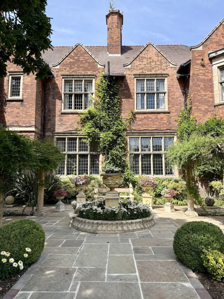 the house exterior at Moxhull Hall in the West Midlands