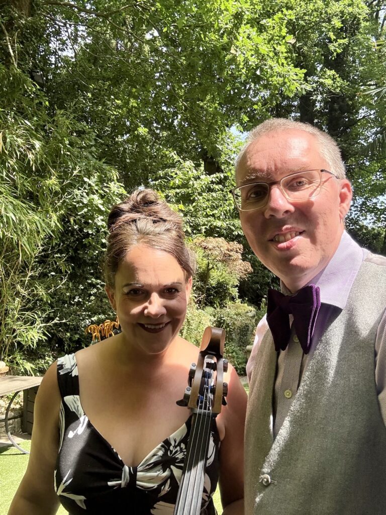 Jules and Anne-Marie at Moxhull Hall in the West Midlands
