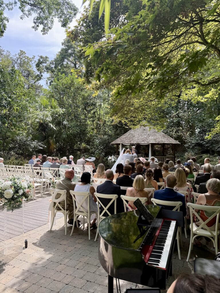 Wedding Ceremony with music by JAM Duo at Moxhull Hall in the West Midlands