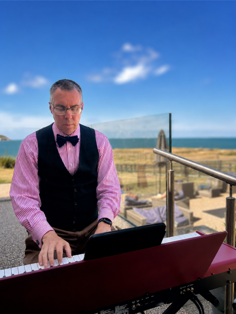 Jules Addison wedding pianist