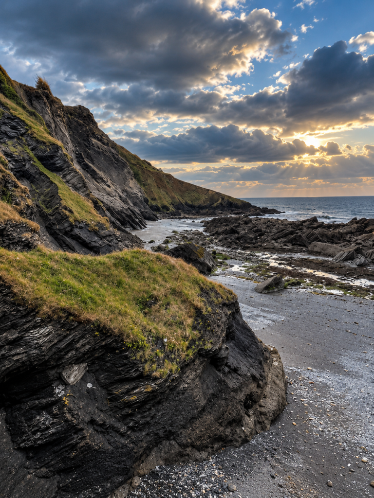Coastal Scenery at Tunnels Beaches Wedding Venue in North Devon