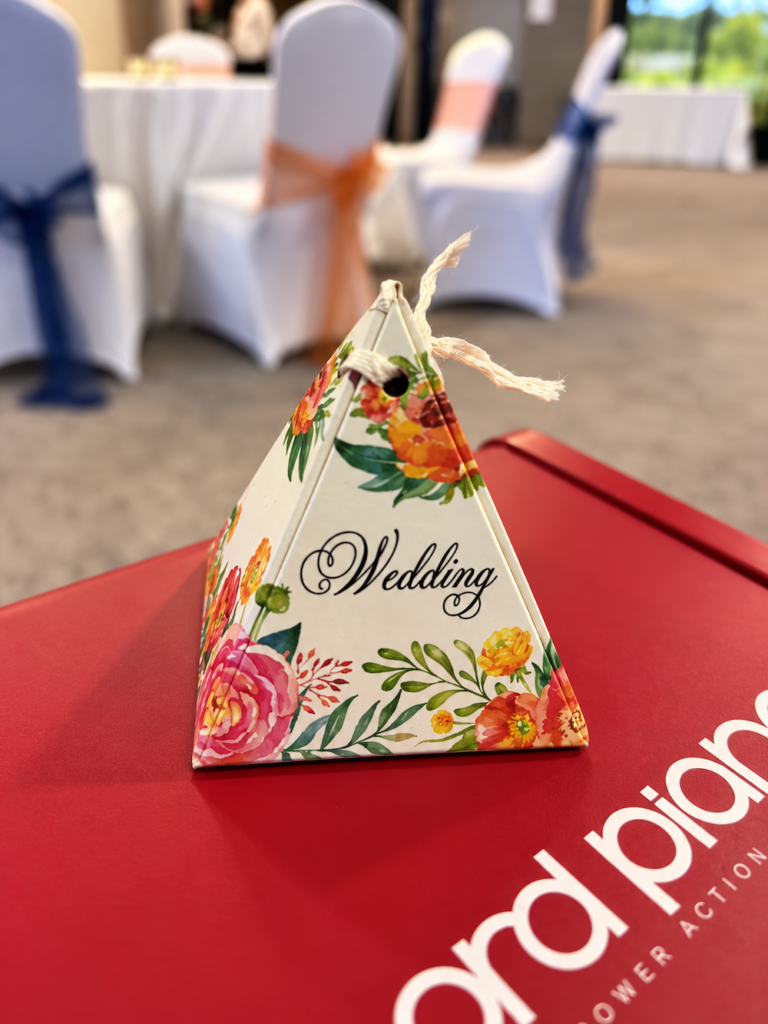 Wedding favour at Village Hotel in Portsmouth Hampshire