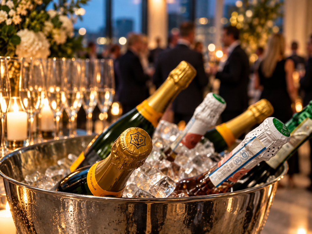 Champagne Drinks Reception