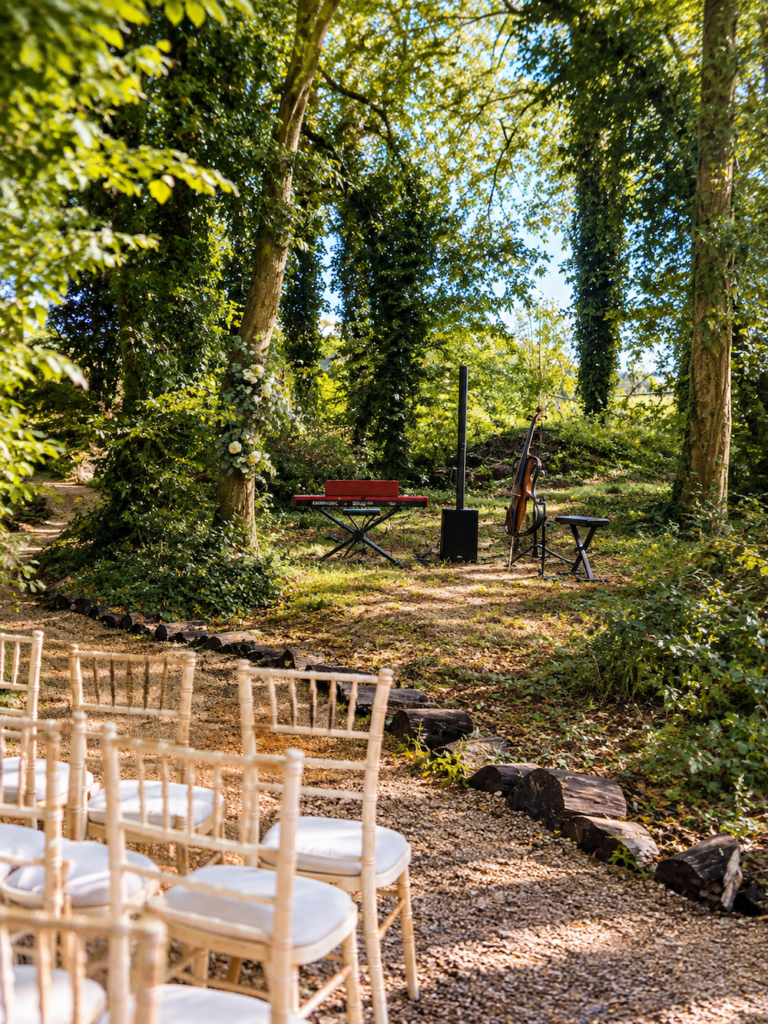 JAM Duo set up at Swallows Oast in East Sussex