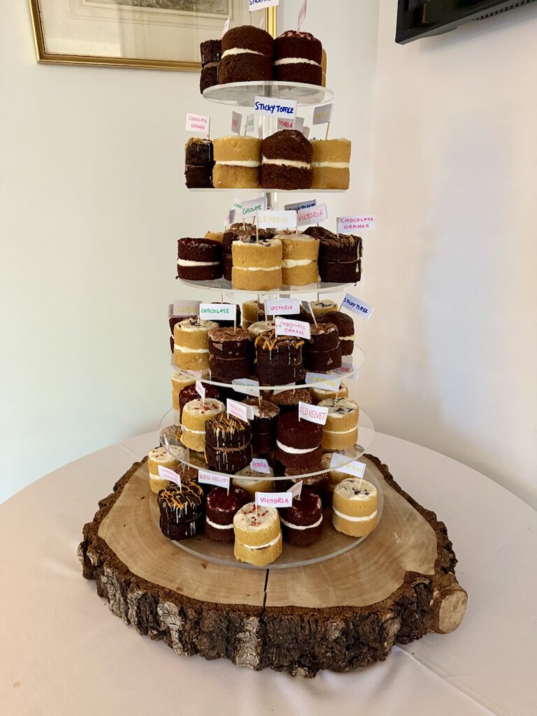 Wedding Cakes at Manor Hill House Worcestershire