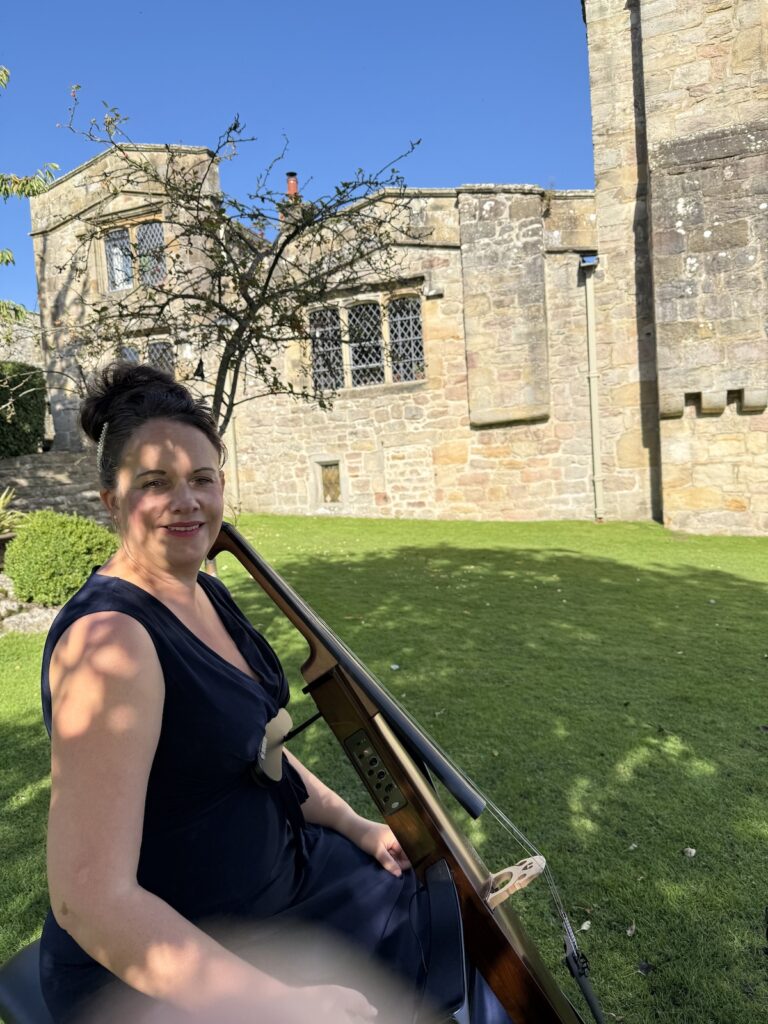 Anne Marie Humphries Wedding Cellist at The Priests House in Skipton North Yorkshire
