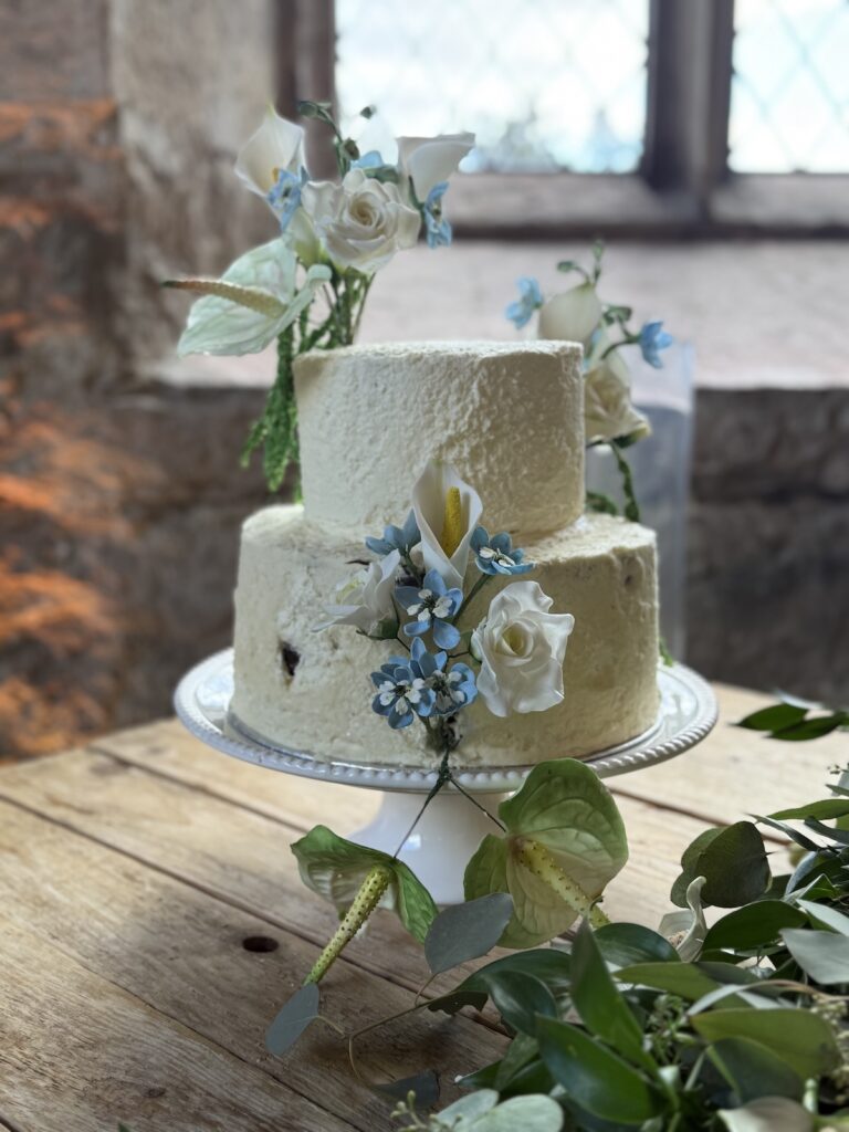 Wedding Cake at The Priests House in Skipton North Yorkshire