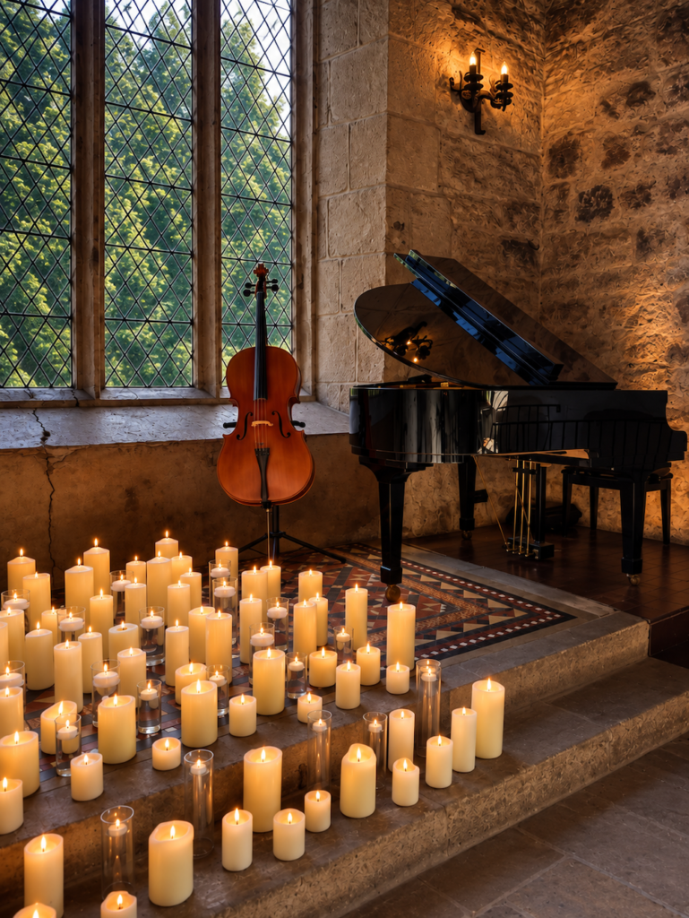 Cello and Piano at the Priests House Skipton with Daytime Wedding Music by JAM Duo Cello and Piano Duo