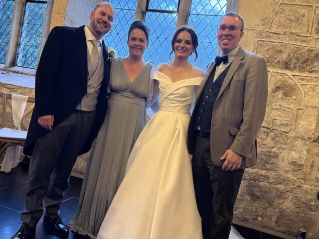 JAM Duo Cello and Piano Duo At the Priest House in Skipton Daytime Wedding Musicians