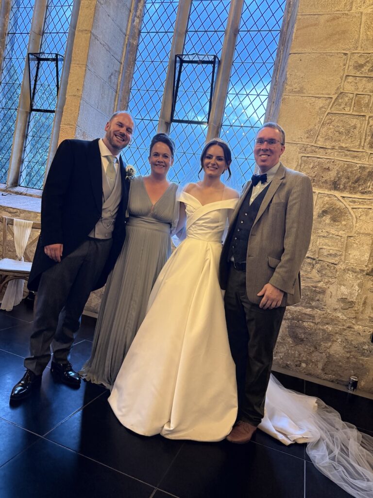 JAM Duo Cello and Piano Duo At the Priest House in Skipton Daytime Wedding Musicians