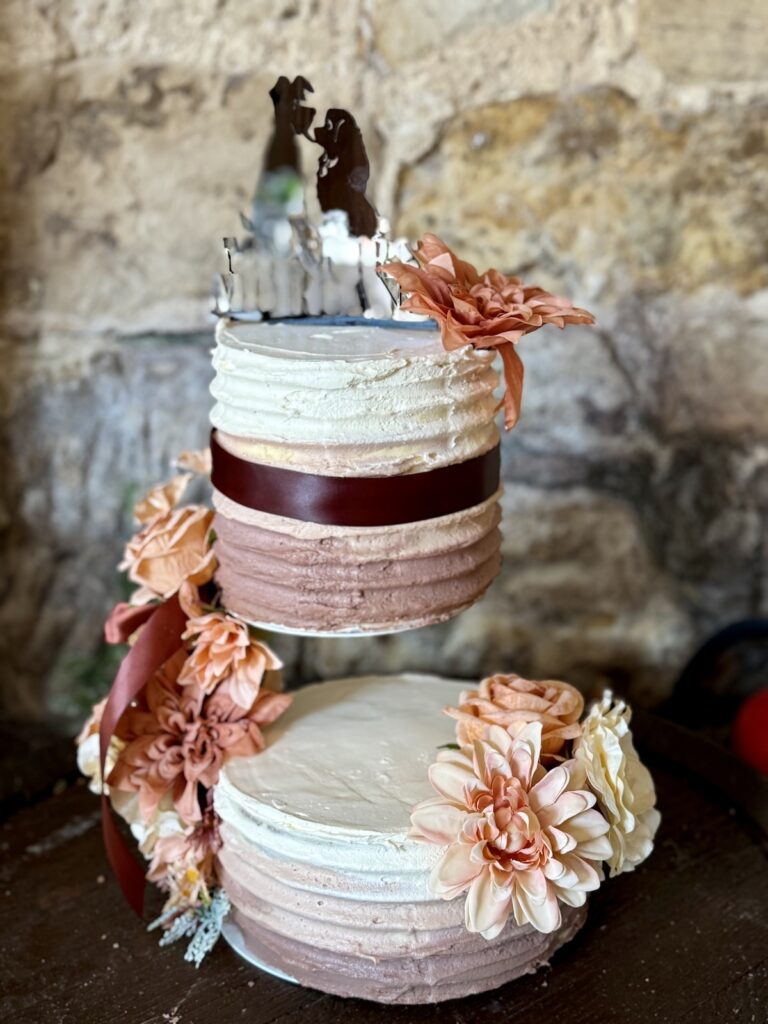 Wedding cake browns in East Sussex