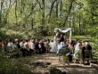 Outdoor Wedding Ceremony JAM Duo Piano and Cello Duo Daytime Music at Swallows Oast in East Sussex
