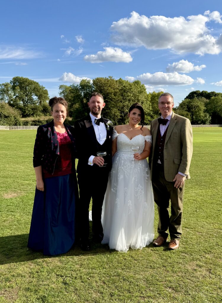 JAM Duo with Bride and Groom in Barrow upon Soar