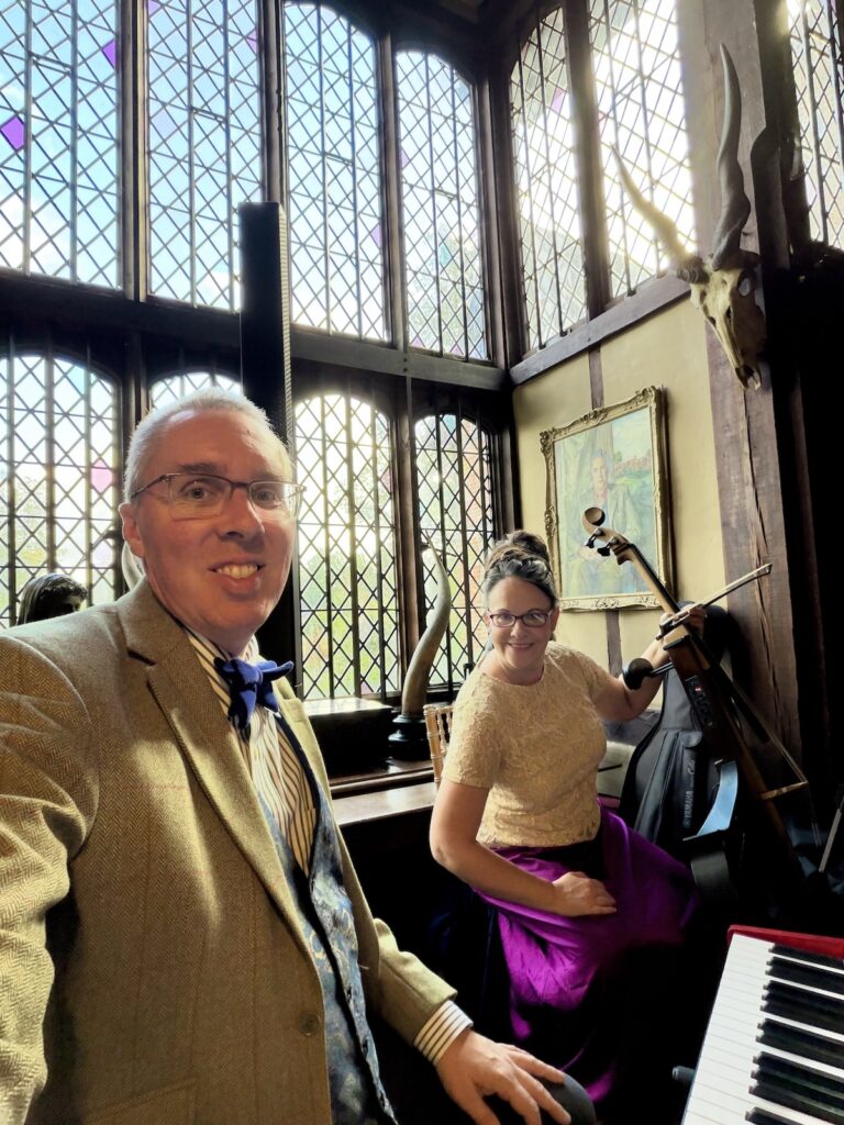 JAM Duo Wedding Musicians and preferred suppliers at Dorney Court