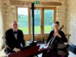 JAM Duo Wedding Musicians Cello and Piano at Kingscote Barn in Gloucestershire and The Cotswolds